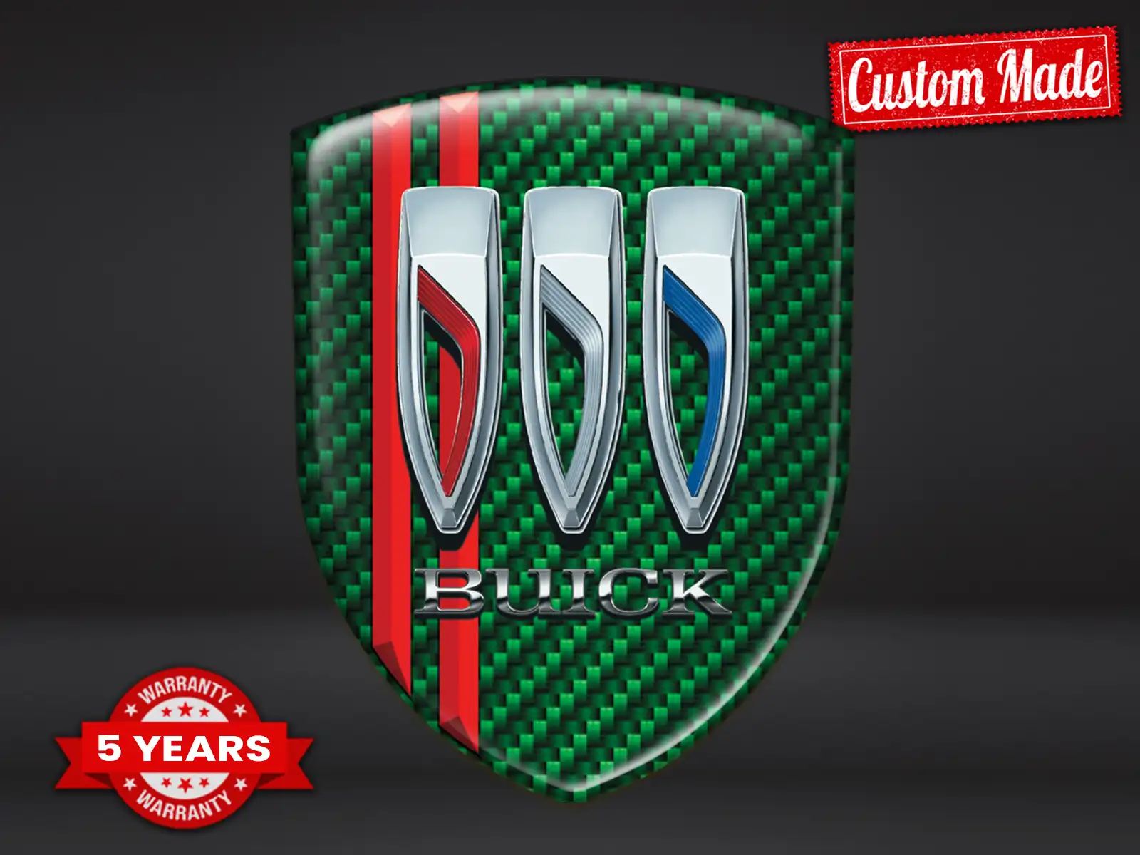 Buick Pegatinas Logo Impresas Edición Premium Personalizable